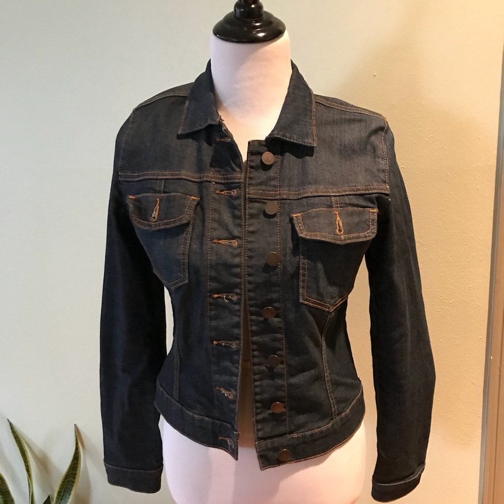 Dark Denim Jean Jacket